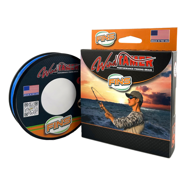 FINS Windtamer Fishing Braid (4-12 lb.)