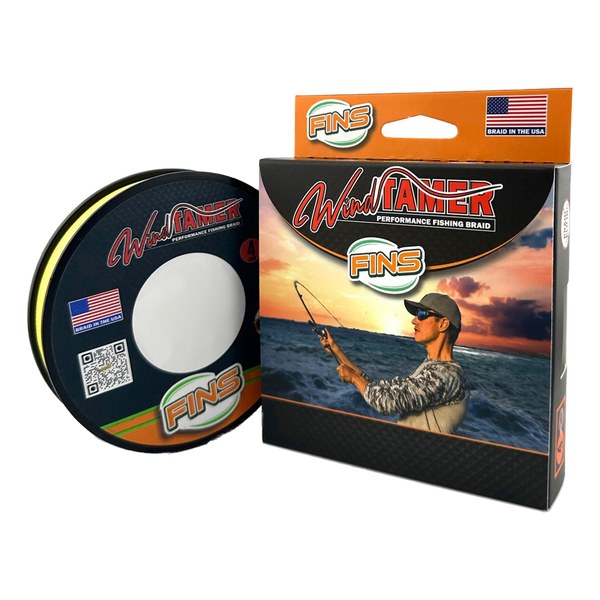 FINS Windtamer Fishing Braid (4-12 lb.)