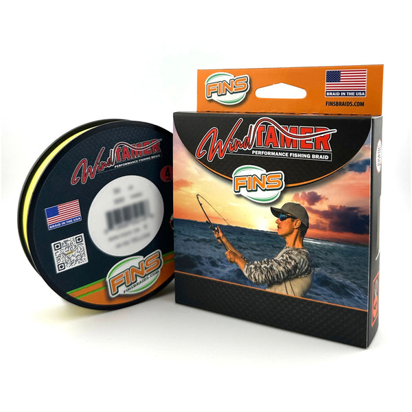FINS Windtamer Fishing Braid (4-12 lb.)