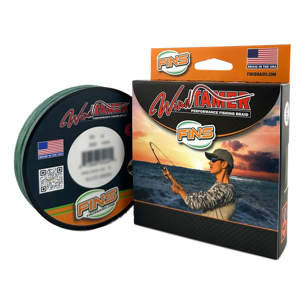 FINS Windtamer Fishing Braid (4-12 lb.)