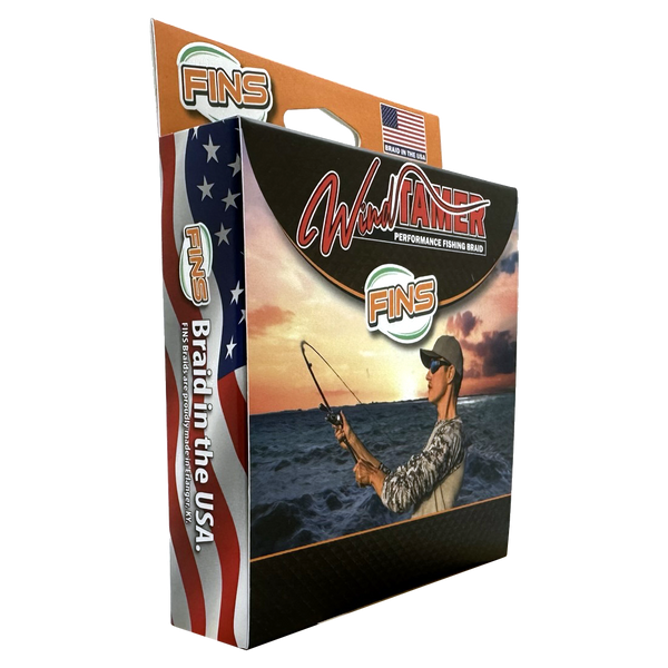 FINS Windtamer Fishing Braid (4-12 lb.)
