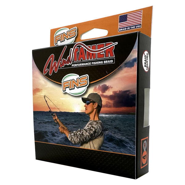 FINS Windtamer Fishing Braid (4-12 lb.)