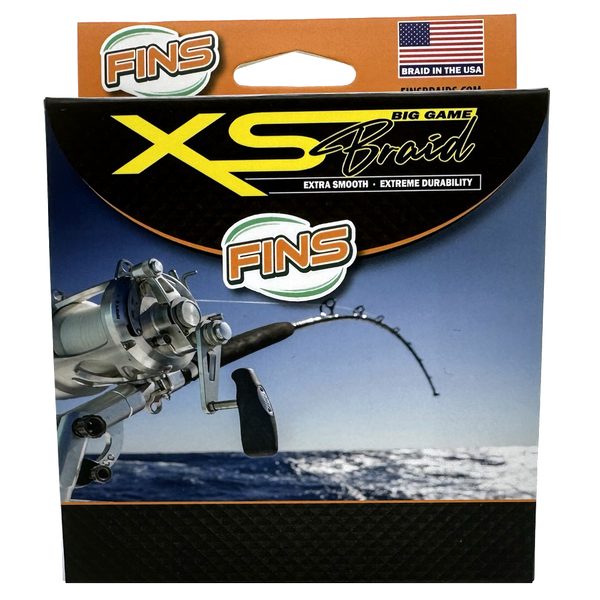 FINS XS Big Game Fishing Braid (10-50 lb.)