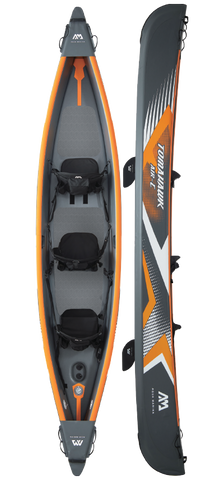 Aqua Marina TOMAHAWK AIR-C 15'8" Inflatable High Pressure Speed Kayak / Canoe