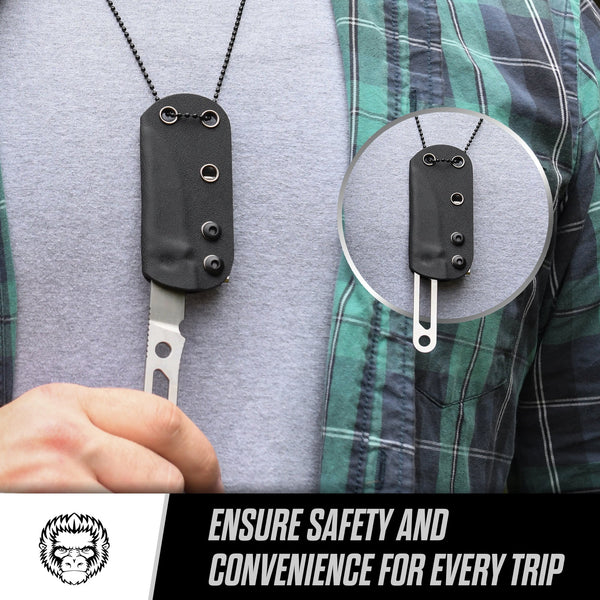 The Scalpel All-Steel Survival Knife Giftset for Outdoors