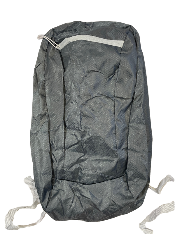 Gray polyester day pack