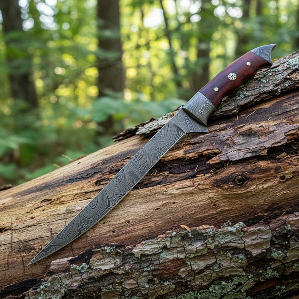 Damascus Fishing Fillet Knife – 7