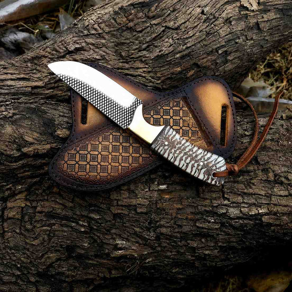 Rasp Steel Cowboy Knife – 8