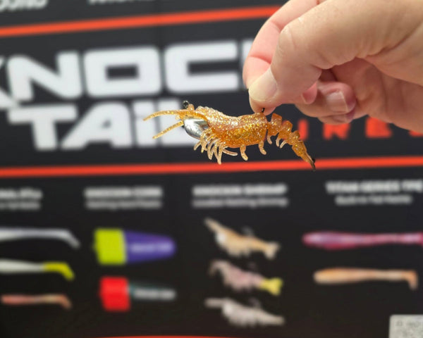 Knockin Shrimp Cracklin With Built-In Tail Rattle