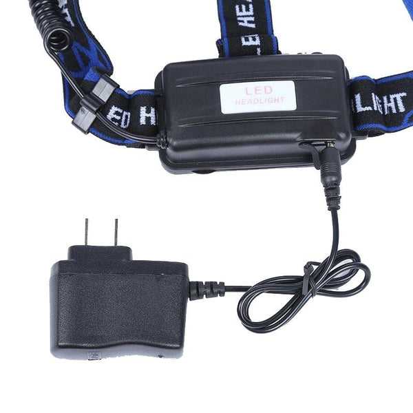 Rechargeable Adjustable 10000LM Led Headlamp Micro USB Charger Flashlight Head Lamp Portable Light Torch Flashlight For Night Work Camping Hiking Walking