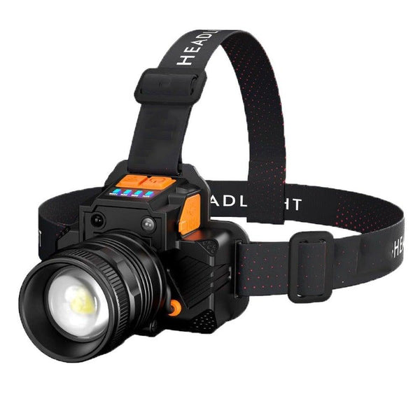 Rechargeable High Lumens Work Headlight Ultra Bright Headlamp LED Headlight Sensor Powerful Head Lamp Waterproof Flashlight For Adults Running Hiking Camping Fishing