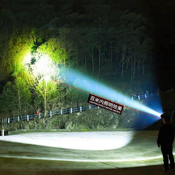 Rechargeable Super Bright High Lumen Strong Light LED Head-Mounted Headlamp Waterproof Long-Range Flashlight For Outdoor Camping Household Riding Night Fishing Headlight