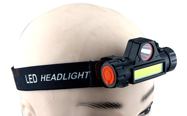 Rechargeable Waterproof Powerful LED Headlamp Portable Mini Built-in 18650 Battery Flashlight For Portable Head Lamp Flashlight, Outdoor Lightweight Durable Headlight For Outdoor Running Camping Reading Fishing Walking Jogging Headlight