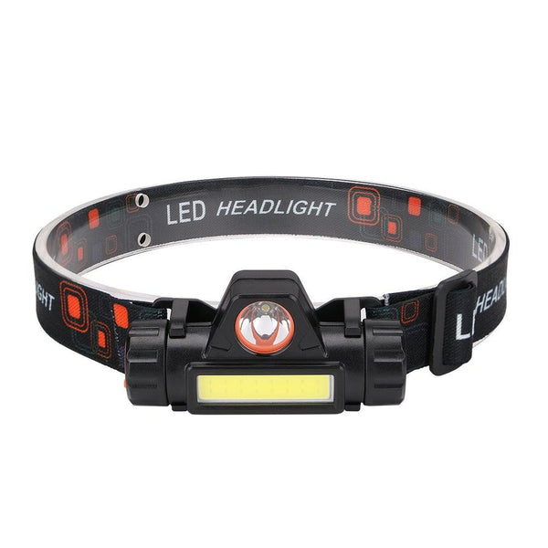 Rechargeable Waterproof Powerful LED Headlamp Portable Mini Built-in 18650 Battery Flashlight For Portable Head Lamp Flashlight, Outdoor Lightweight Durable Headlight For Outdoor Running Camping Reading Fishing Walking Jogging Headlight