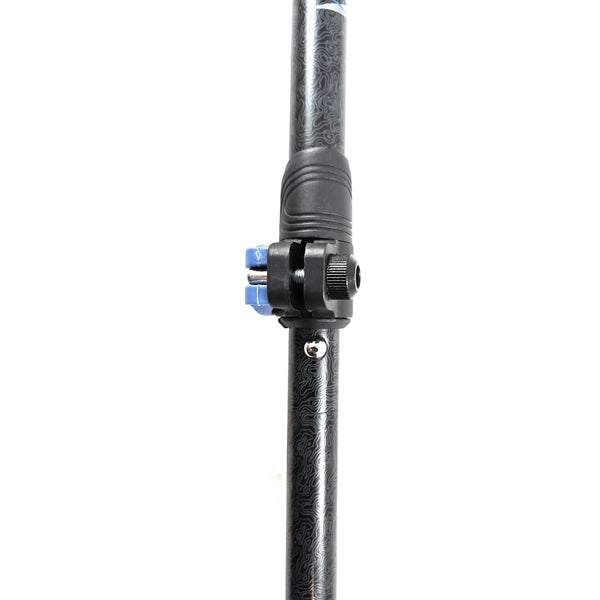 Motivator Swift Connect Travel Poles for Balance and Rehab - Patented Stability Grips - Lightweight, Adjustable and Collapsible includes Detachable Feet and Travel Bag