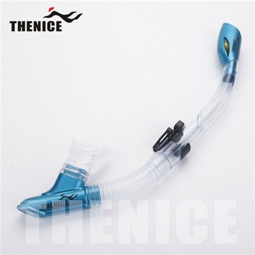 High Quality Full Dry Snorkel Breathing Tube For Diving Swimming Training Scuba Equipment Silica Mouthpiece THENICE - HuntPost Marketplace