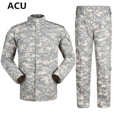 Army Military Tactical Uniform Shirt + Pants Camo Camouflage ACU CP Combat Uniform US Army Men's Clothing Suit Airsoft Hunting - HuntPost Marketplace