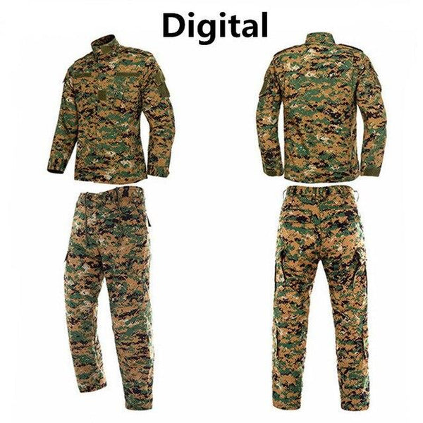 Army Military Tactical Uniform Shirt + Pants Camo Camouflage ACU CP Combat Uniform US Army Men's Clothing Suit Airsoft Hunting - HuntPost Marketplace
