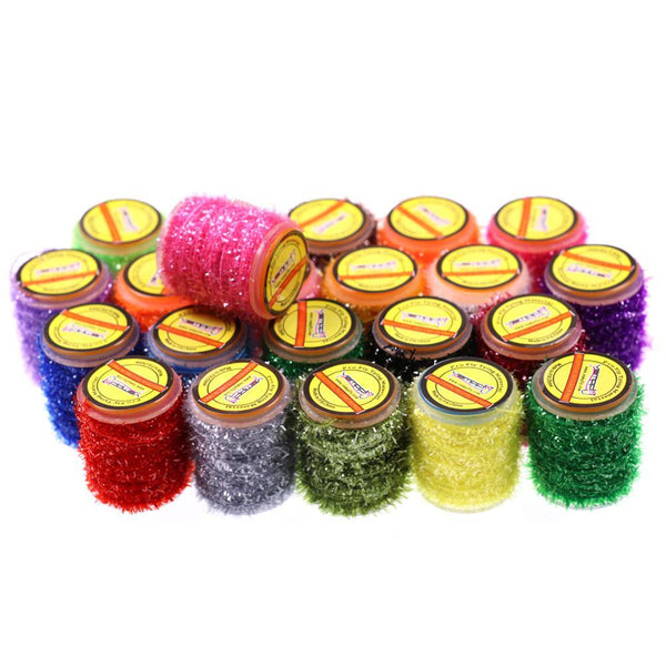 2 Spools Fly Tying Ice Chenille Streamer Fly Marabou Jig Ice Jig Fly Tying Material - HuntPost Marketplace