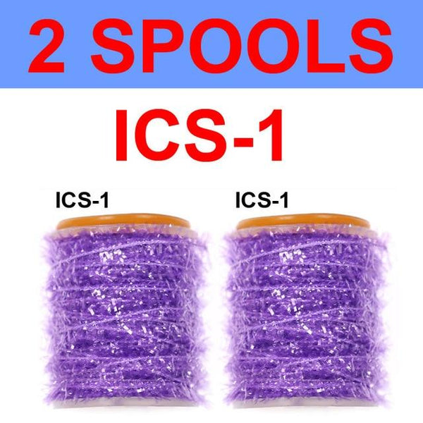 2 Spools Fly Tying Ice Chenille Streamer Fly Marabou Jig Ice Jig Fly Tying Material - HuntPost Marketplace
