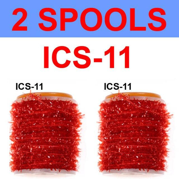 2 Spools Fly Tying Ice Chenille Streamer Fly Marabou Jig Ice Jig Fly Tying Material - HuntPost Marketplace