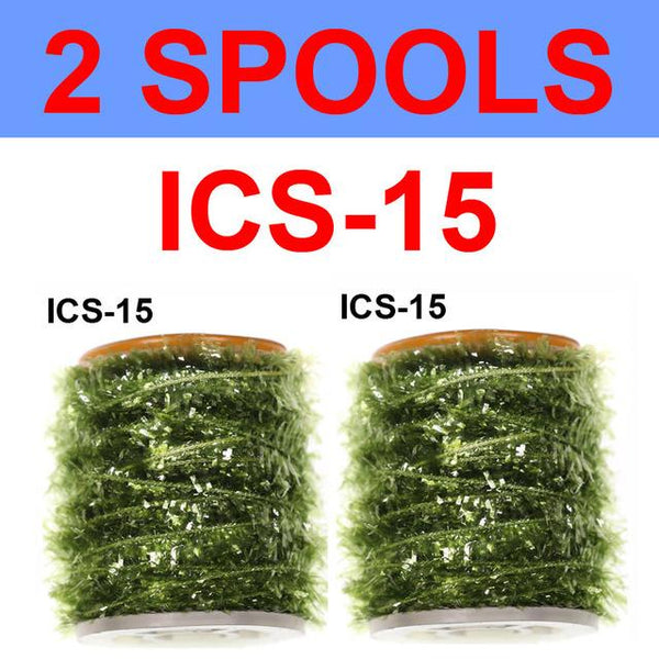 2 Spools Fly Tying Ice Chenille Streamer Fly Marabou Jig Ice Jig Fly Tying Material - HuntPost Marketplace