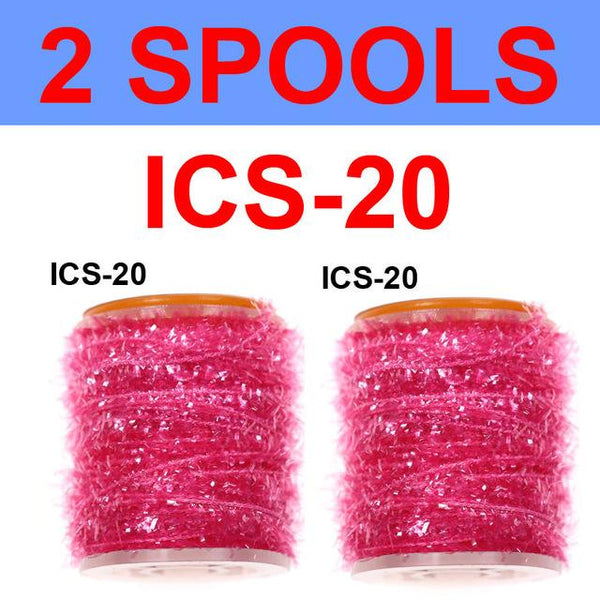 2 Spools Fly Tying Ice Chenille Streamer Fly Marabou Jig Ice Jig Fly Tying Material - HuntPost Marketplace