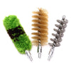 3Pcs/set Tube Brush Head Clean Brush Tool Set For 12GA Gun Brush Tool Hunting Accessories Professional Gun Cleaning Kit