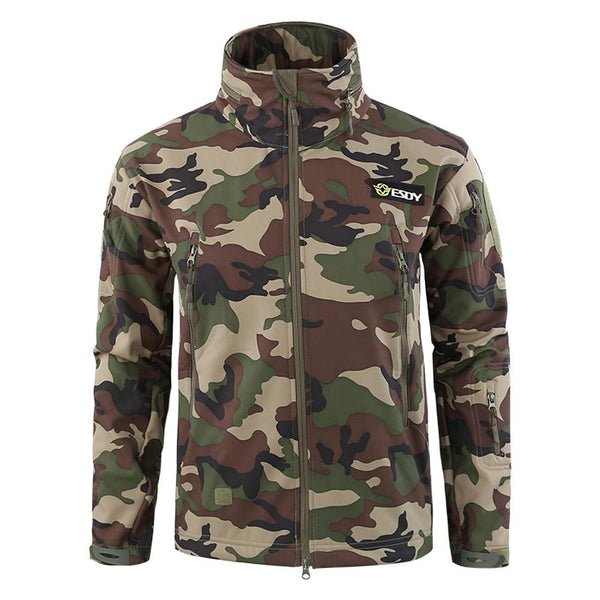 2019 Army Camouflage Men Jacket Coat Military Tactical Jacket Winter Waterproof Soft Shell Jackets Windbreaker Hunt Clothes - HuntPost Marketplace