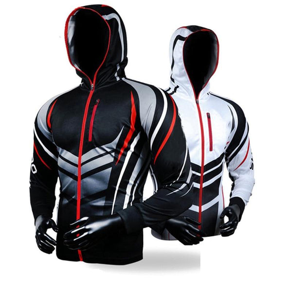 3 Colors Drop Shipping Fishing Clothing Hooded Men Jacket Quick-Drying Coat Fishing Shirt - HuntPost Marketplace