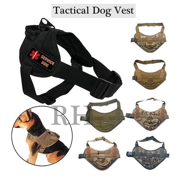 2020 New Tactical Dog Vest Hunting Military K9 Harness Training Pets Vest Water-Resistant Training Harness For Service Dog - HuntPost Marketplace