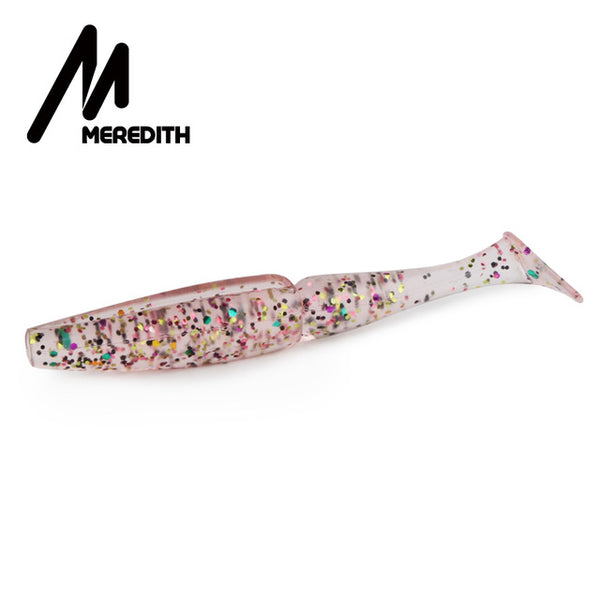 Meredith Crazy Shiner Fishing Lure 70mm 90mm 110mm 130mm Soft Baits Fishing Wobbler Bass Bait Artificial Fishing soft Lure Tacke