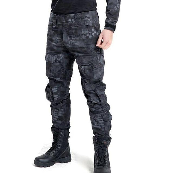 Military Hunting Clothes Multicam Army Combat Shirt Hunter Pants Tactical Black Cargo Pants Ghillie Suit Top Hunting Clothing - HuntPost Marketplace