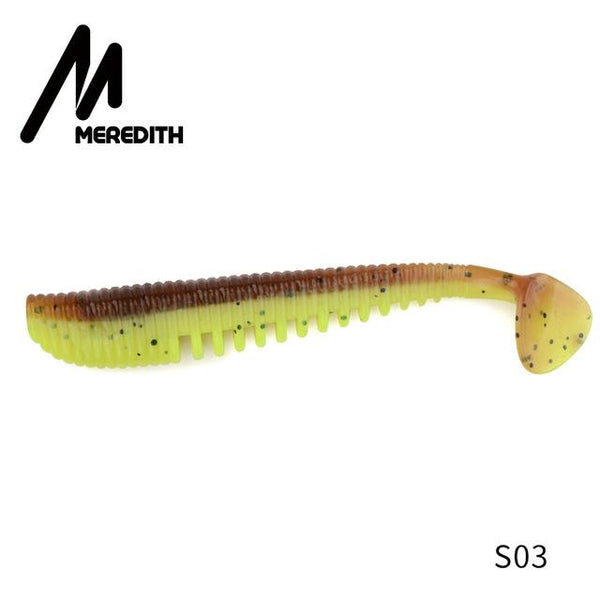 MEREDITH Awaruna Fishing Lures 8cm 9.5cm 13cm Artificial Baits Wobblers Soft Lures Shad Carp Silicone Fishing Soft Baits Tackle - HuntPost Marketplace