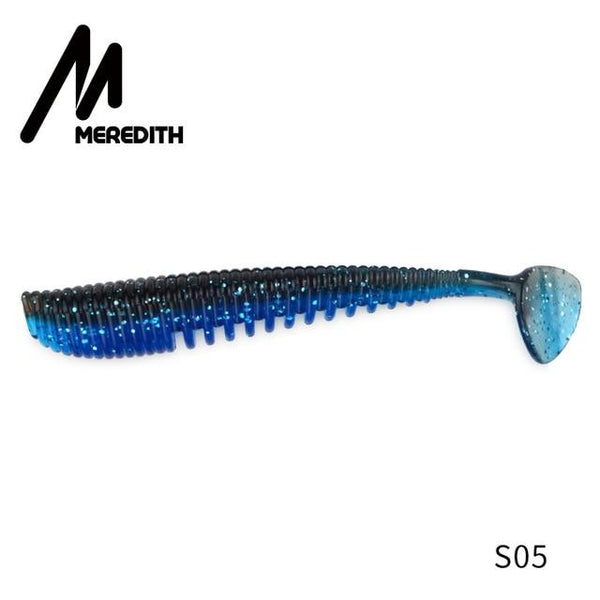 MEREDITH Awaruna Fishing Lures 8cm 9.5cm 13cm Artificial Baits Wobblers Soft Lures Shad Carp Silicone Fishing Soft Baits Tackle - HuntPost Marketplace