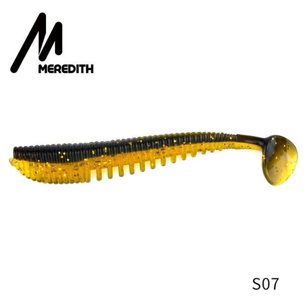 MEREDITH Awaruna Fishing Lures 8cm 9.5cm 13cm Artificial Baits Wobblers Soft Lures Shad Carp Silicone Fishing Soft Baits Tackle - HuntPost Marketplace