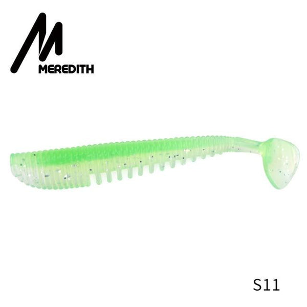 MEREDITH Awaruna Fishing Lures 8cm 9.5cm 13cm Artificial Baits Wobblers Soft Lures Shad Carp Silicone Fishing Soft Baits Tackle - HuntPost Marketplace