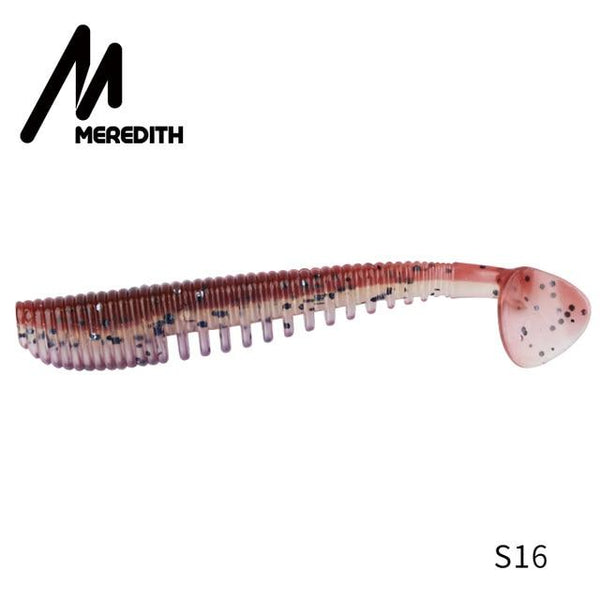 MEREDITH Awaruna Fishing Lures 8cm 9.5cm 13cm Artificial Baits Wobblers Soft Lures Shad Carp Silicone Fishing Soft Baits Tackle - HuntPost Marketplace