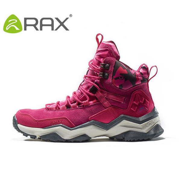 RAX Men Hiking Shoes Mid-top Waterproof Outdoor Sneaker Men Leather Trekking Boots Trail Camping Climbing Hunting Sneakers Women - HuntPost Marketplace