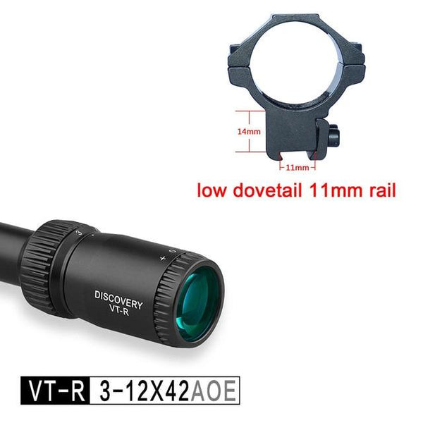 4-16 6-24 Discovery VT-R 3-12 x42 Illuminated Tactical Hunting Scope Used for Rifle PCP Airsoft - HuntPost Marketplace
