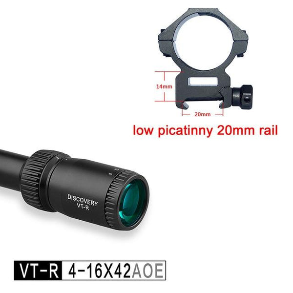 4-16 6-24 Discovery VT-R 3-12 x42 Illuminated Tactical Hunting Scope Used for Rifle PCP Airsoft - HuntPost Marketplace