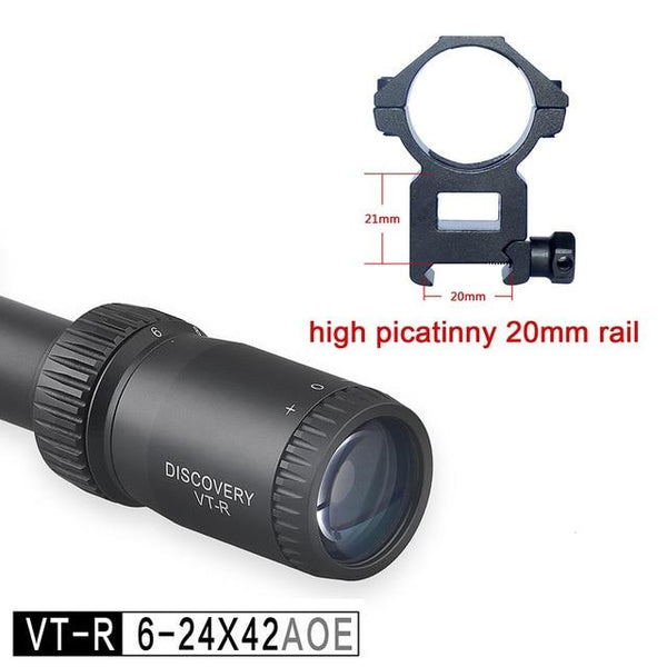 4-16 6-24 Discovery VT-R 3-12 x42 Illuminated Tactical Hunting Scope Used for Rifle PCP Airsoft - HuntPost Marketplace