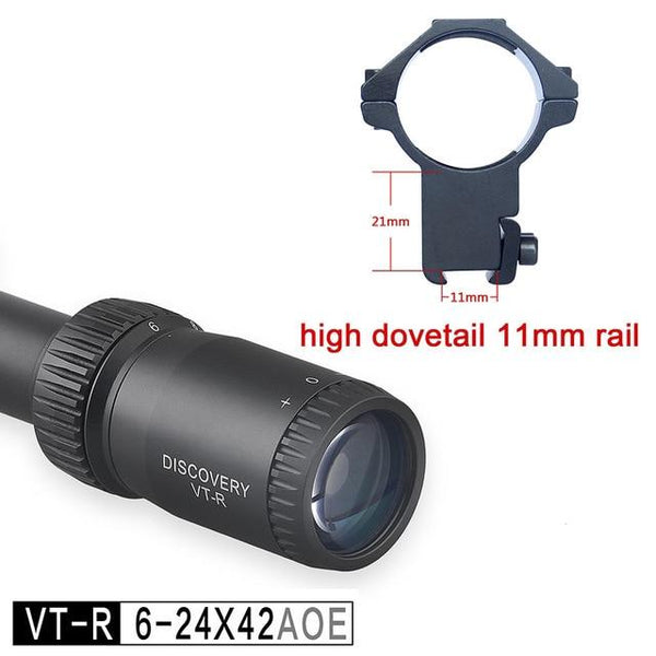 4-16 6-24 Discovery VT-R 3-12 x42 Illuminated Tactical Hunting Scope Used for Rifle PCP Airsoft - HuntPost Marketplace