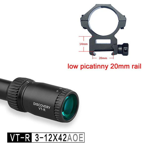 4-16 6-24 Discovery VT-R 3-12 x42 Illuminated Tactical Hunting Scope Used for Rifle PCP Airsoft - HuntPost Marketplace