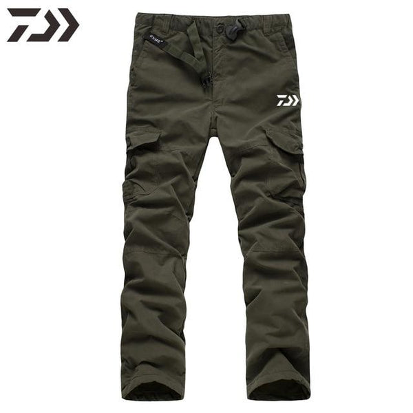 Daiwa Pants Men Winter Down Pants Warm Outdoor Trouser Multi-pocket Casual Sweatpants Hiking Sports daiwa Fishing clothing men - HuntPost Marketplace