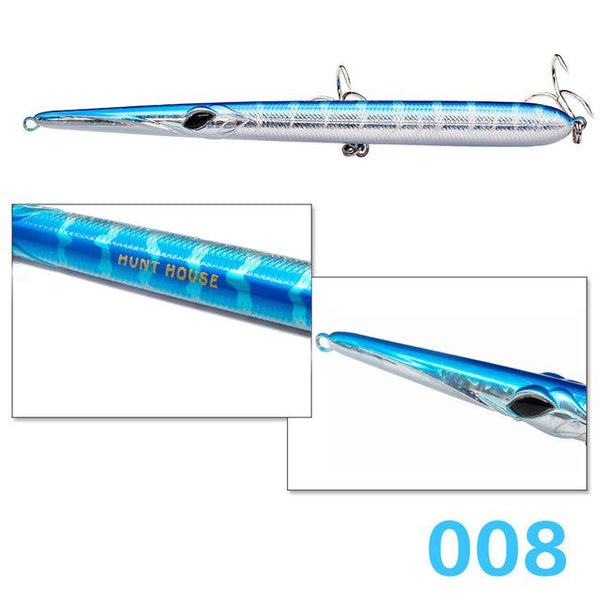 Hunt house fishing lure needle stylo long casting pencil floating 205/180/160mm isca artificial leurre souple carp fishing lure - HuntPost Marketplace