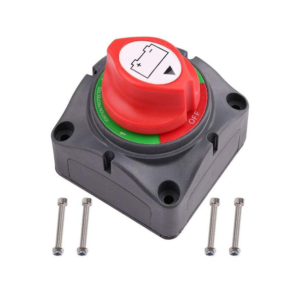 12V Dual Battery Master Selector Disconnect Isolator Cut off Kill Switch For Car Marine Camper Vans Truck RV ATV UTV Accessories - HuntPost Marketplace