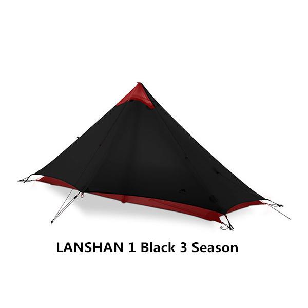 LanShan 2 3F UL GEAR 2 Person 1 Person Outdoor Ultralight Camping Tent 3 Season 4 Season Professional 15D Silnylon Rodless Tent - HuntPost Marketplace