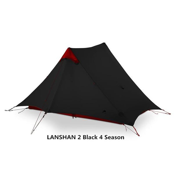 LanShan 2 3F UL GEAR 2 Person 1 Person Outdoor Ultralight Camping Tent 3 Season 4 Season Professional 15D Silnylon Rodless Tent - HuntPost Marketplace