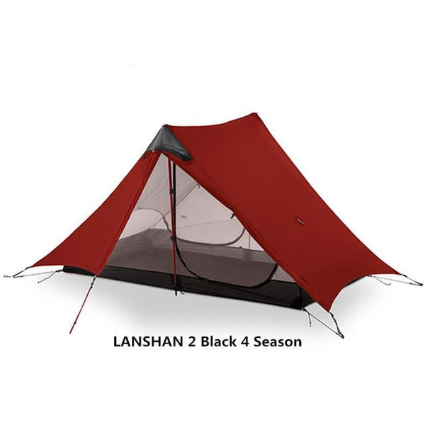 LanShan 2 3F UL GEAR 2 Person 1 Person Outdoor Ultralight Camping Tent 3 Season 4 Season Professional 15D Silnylon Rodless Tent - HuntPost Marketplace